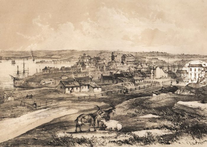 Millers Point with the Lord 1842 drawing