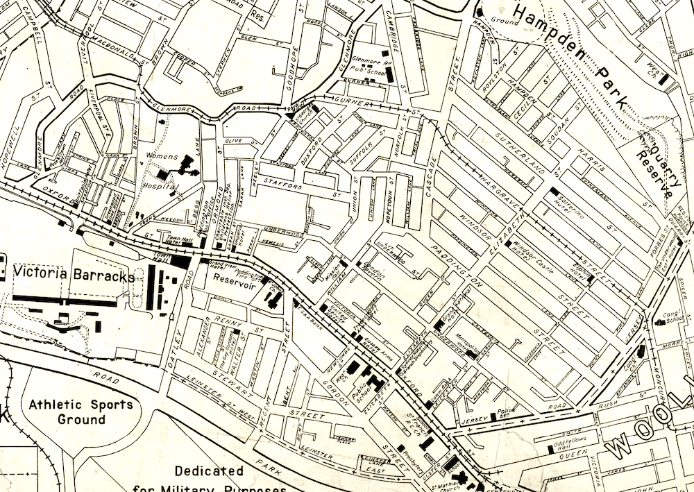 Paddington map 1906 cropped