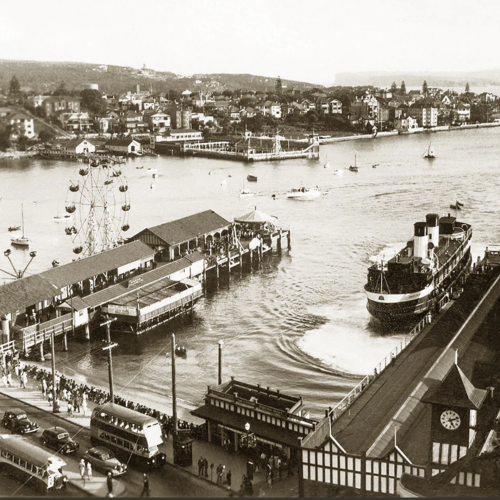 Manly fun pier 1930s