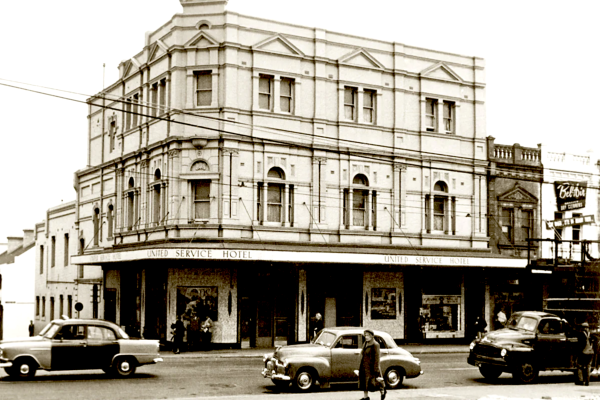 Paddo Inn 1950s as United Service Hotel